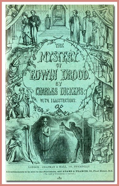 The Mystery of Edwin Drood - original monthly cover