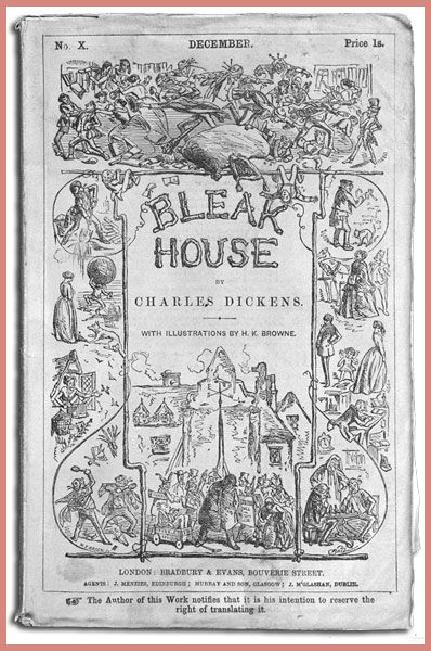 Bleak House - original monthly cover