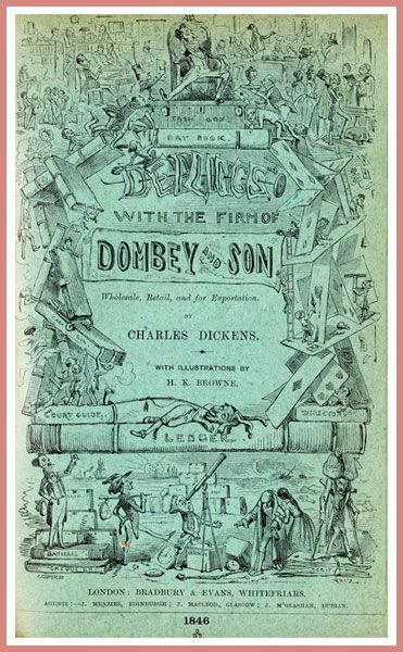 Dombey and Son - original monthly cover