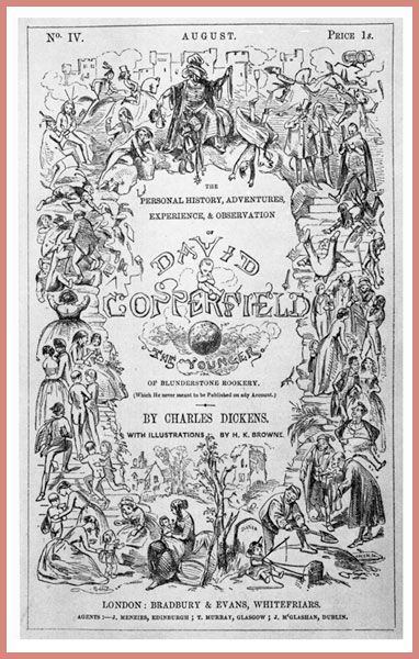 David Copperfield - original monthly cover